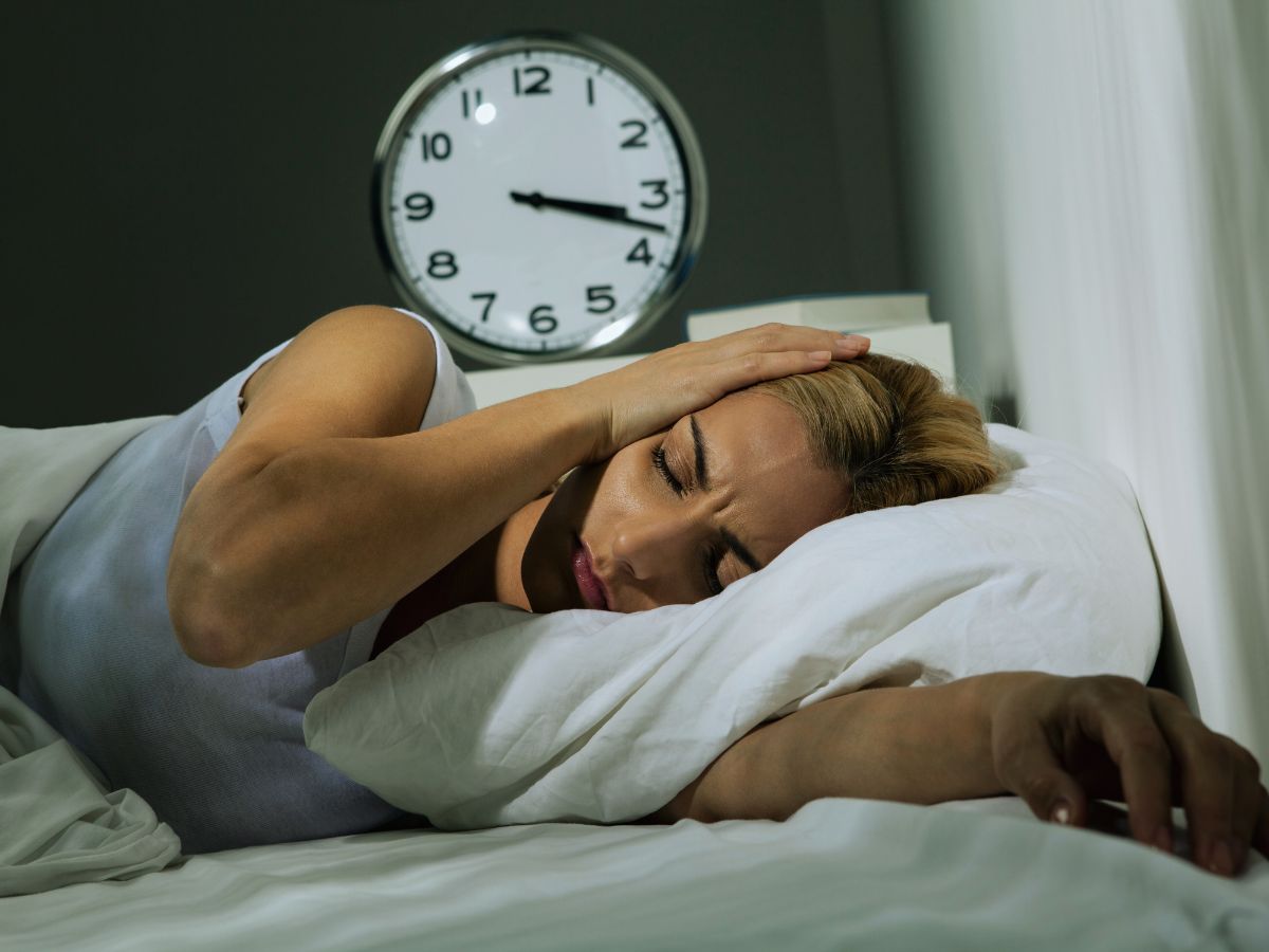 álmatlan nő rossz alvás