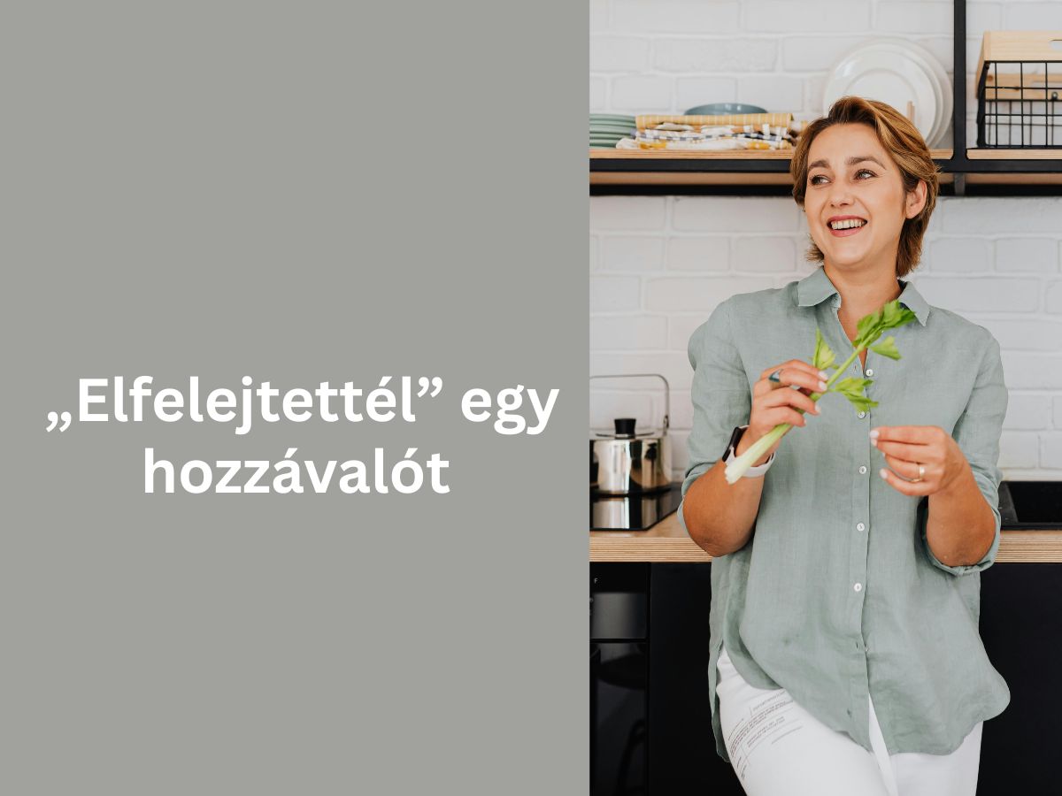 Elfelejtettél egy hozzávalót