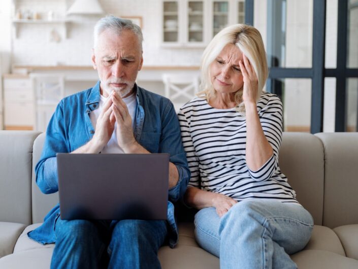 idős pár online vásárlás