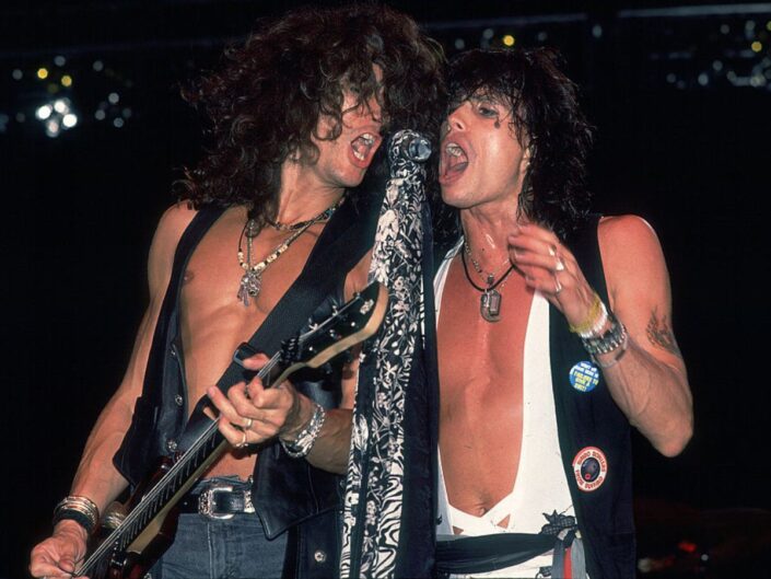 Joe Perry és Steven Tyler 1993-ban