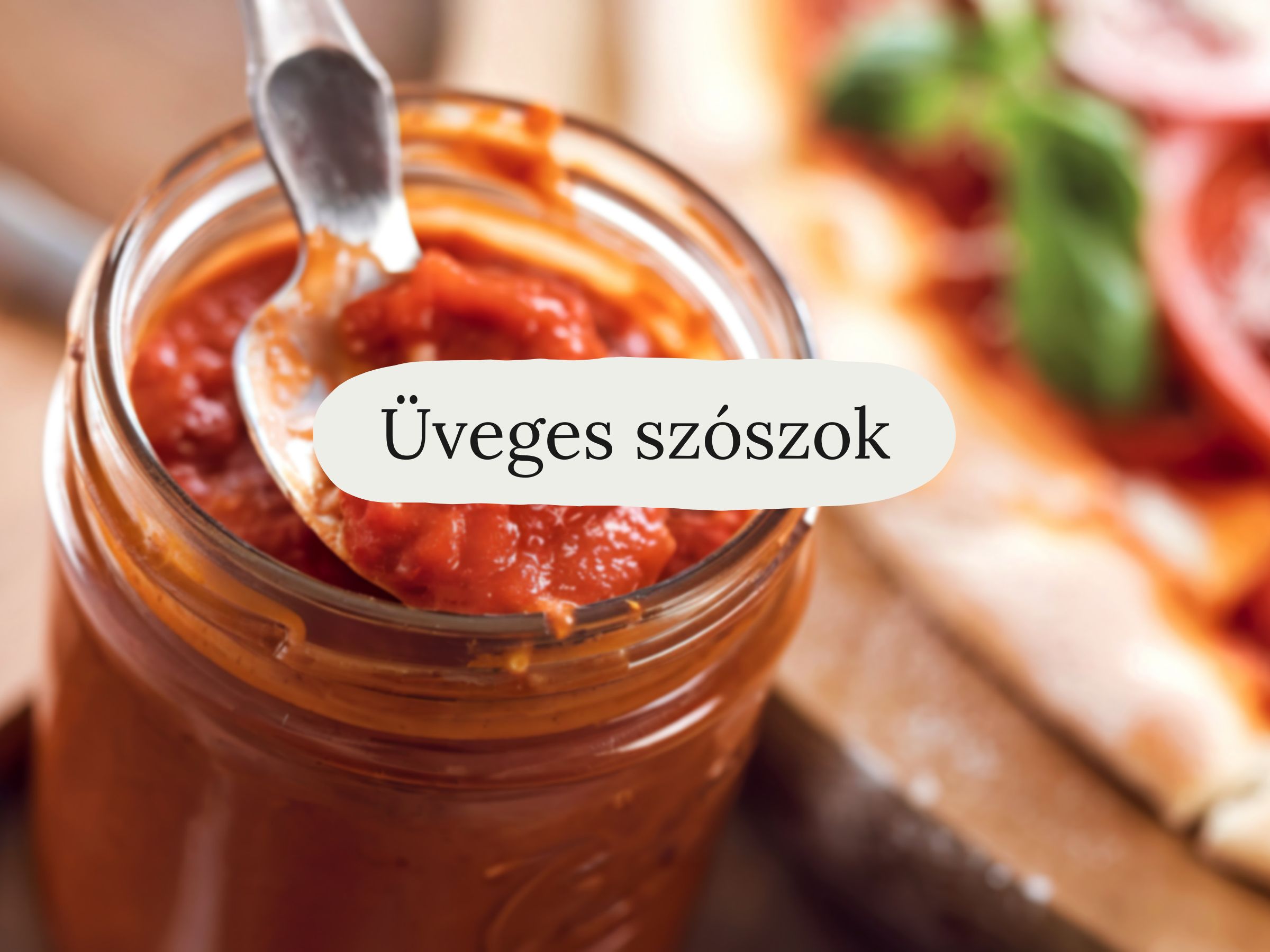 Üveges szószok