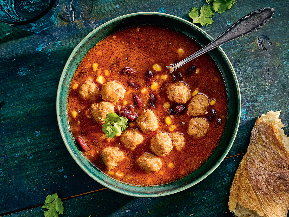 Chili con carne leves vörösbabbal