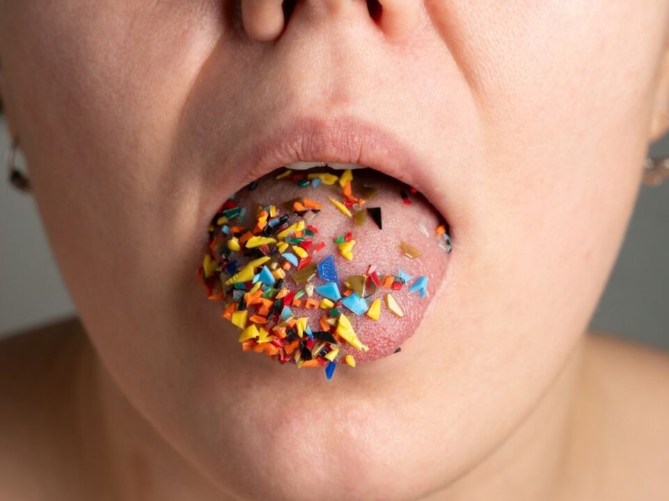 mikroműanyag-szemcsék