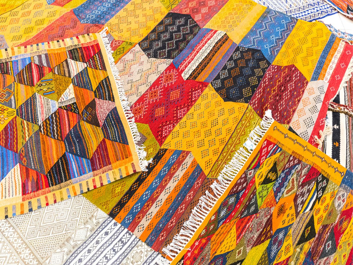 marokkói stílusú szőnyegek