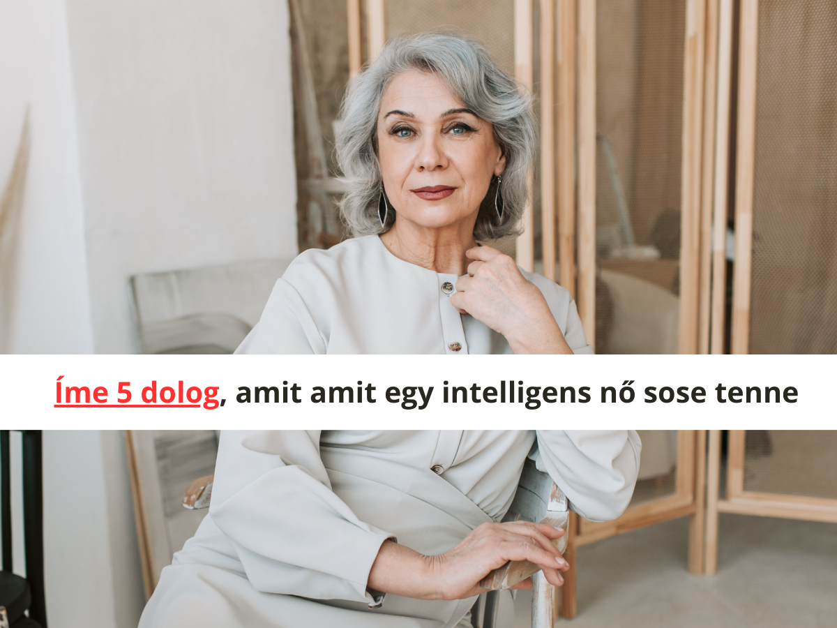 5 dolog intelligens nő