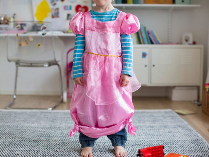 hercegnő kislány rózsaszín jelmez