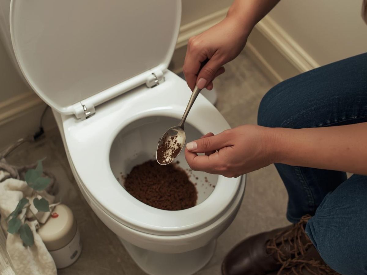 kávézacc kanál wc