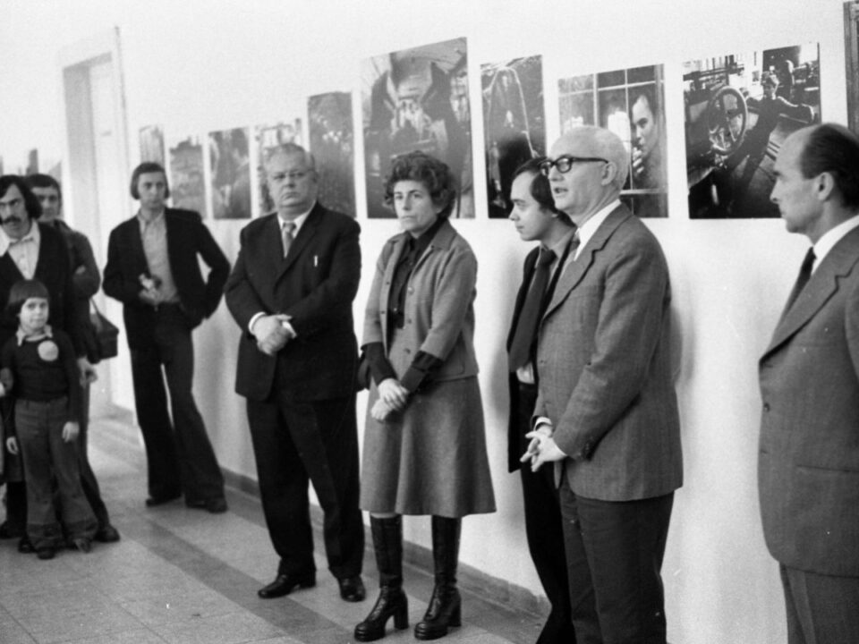 Keleti Éva Urbán Tamás 1975 Fortepan