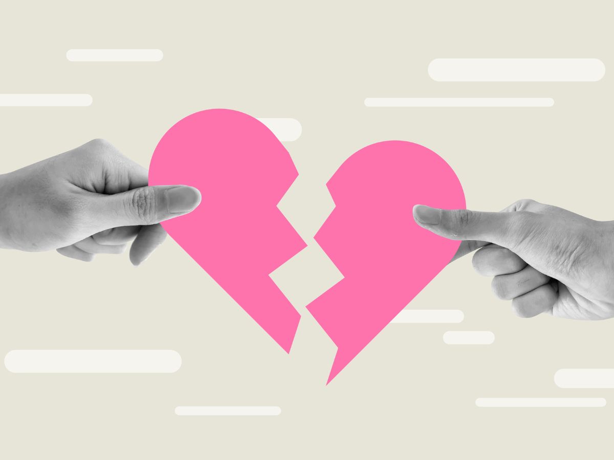 szakítás, párkapcsolat vége