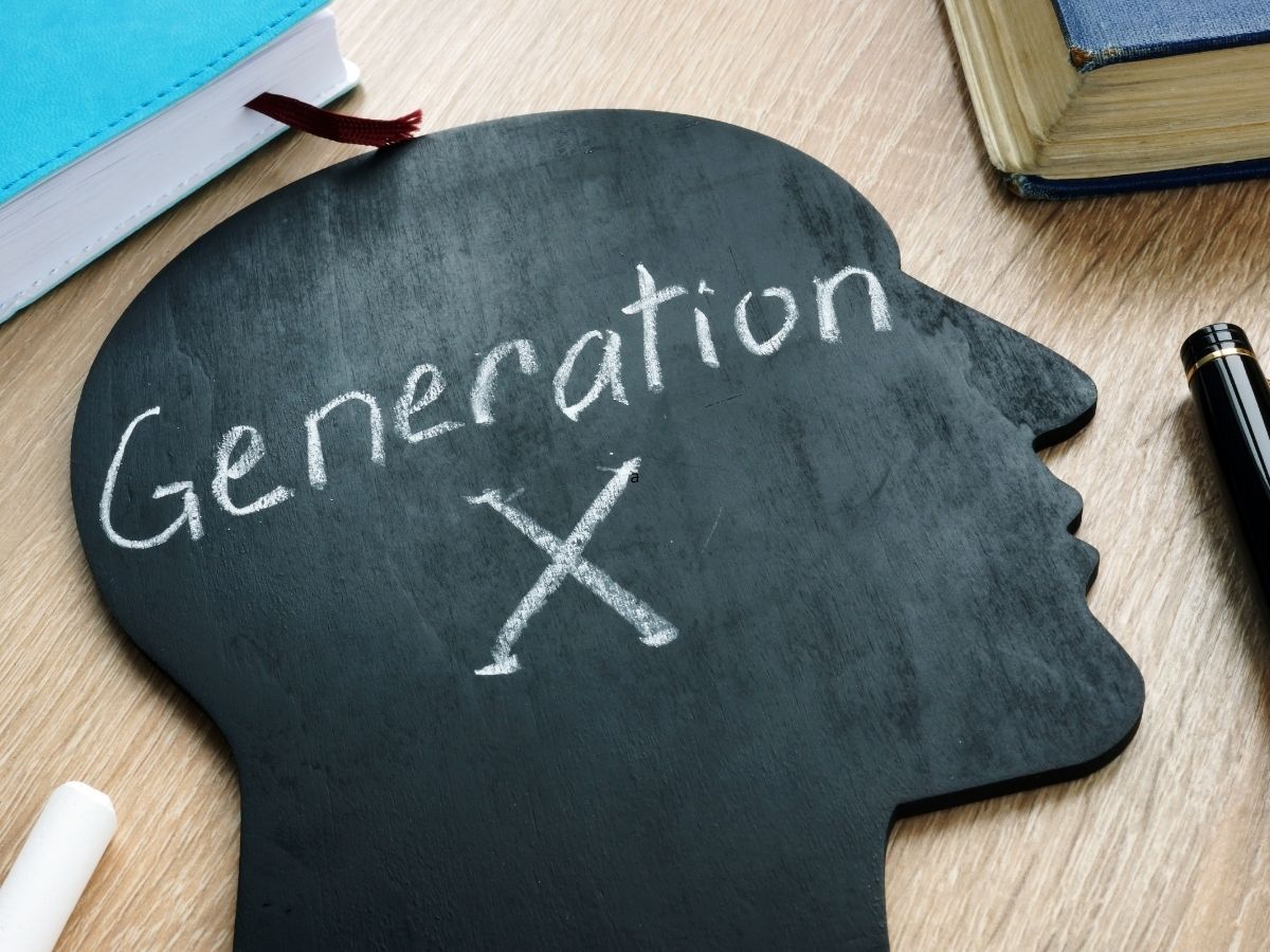 x generáció feliratú tábla