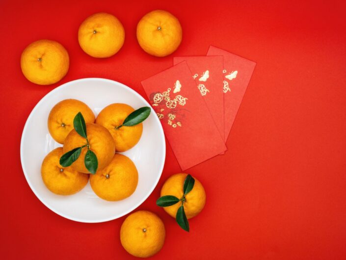 feng shui és narancs