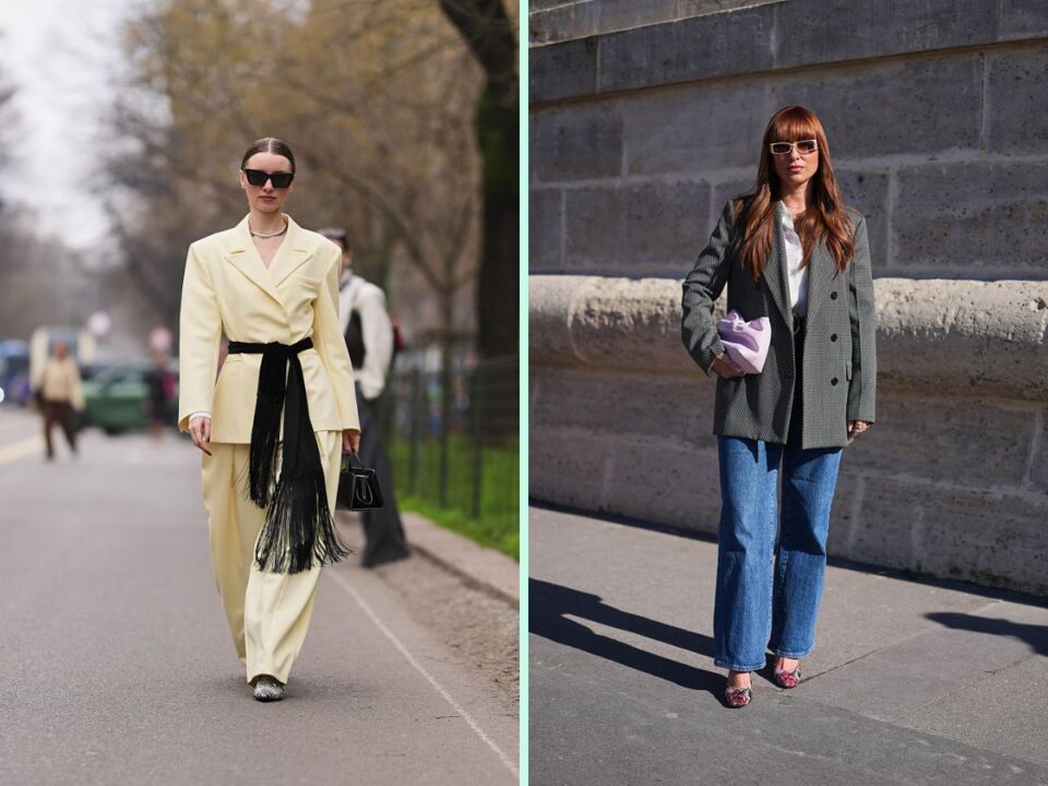 blézer - Nők Lapja Két street style kép nőkről blézerben