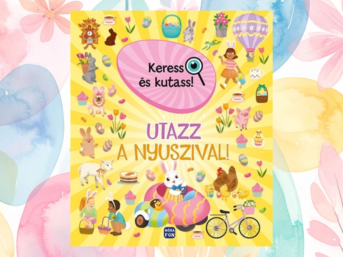 Rubie Crowe: Keress és kutass! Utazz a nyuszival! foglalkoztató
