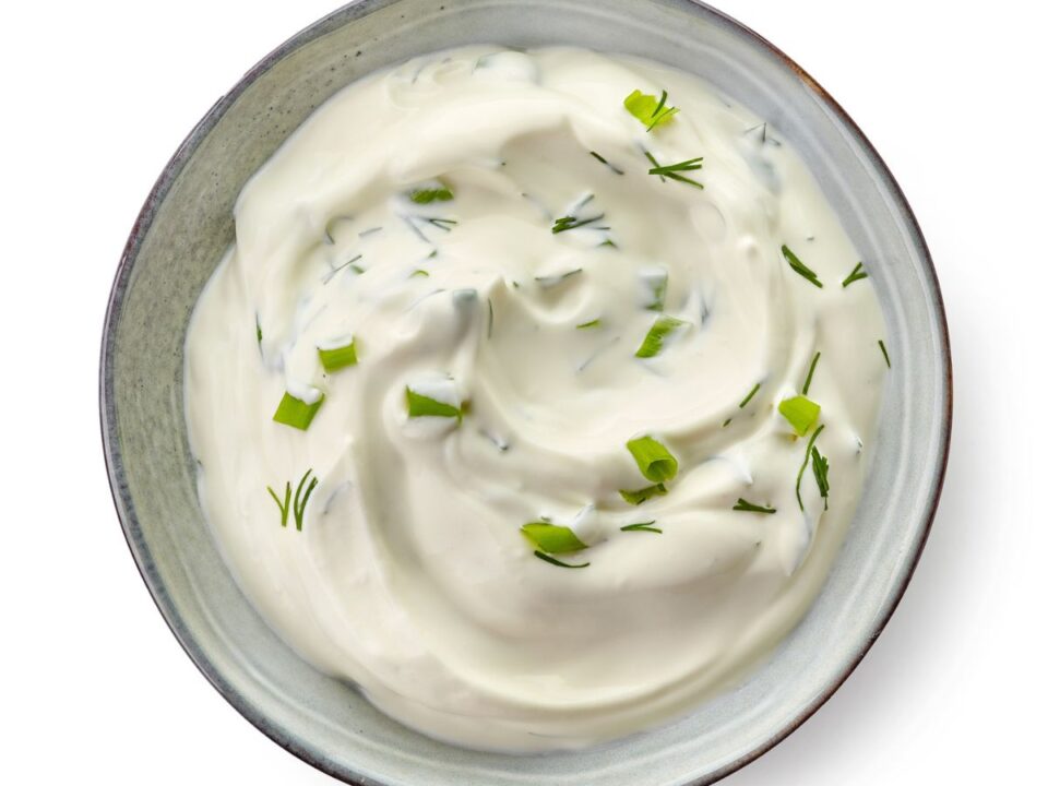 snidlinges, joghurtos mártogatós 