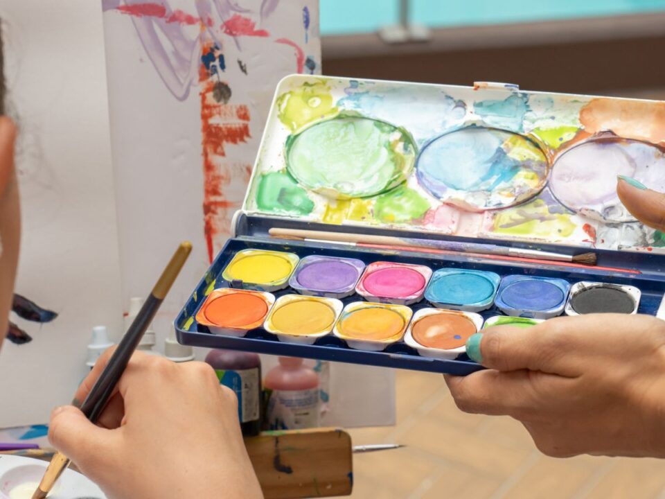 rajzóra az iskolában