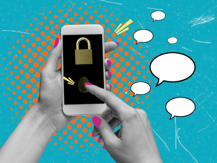 mobiltelefonon megjelenő figyelmeztetés