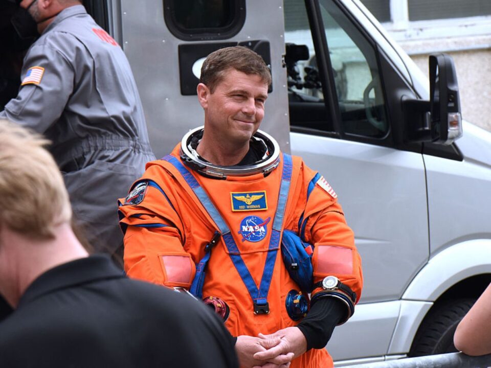 Reid Wiseman 2026. április 1-jén a floridai Cape Canaveralben