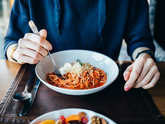 egy tál olasz tészta