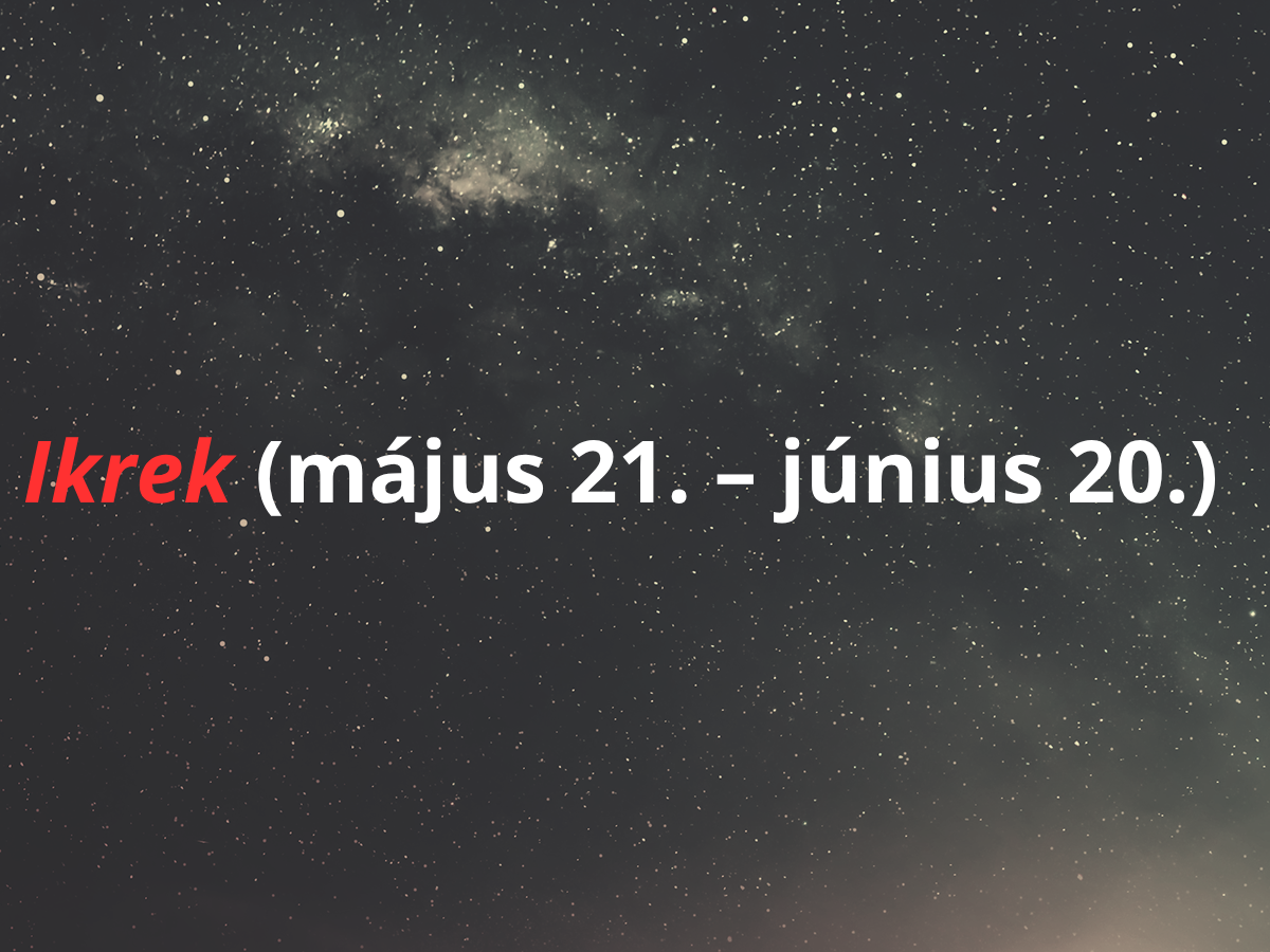 3 csillagjegy lelki egészség május