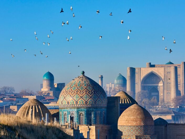 Üzbegisztán, Szamarkand, Shah-i-Zinda