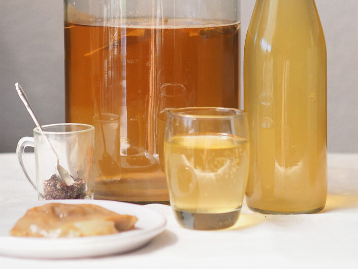 kombucha házilag