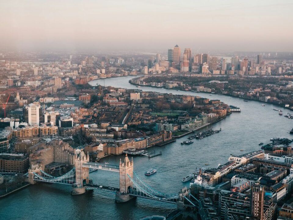 London felülnézetből 