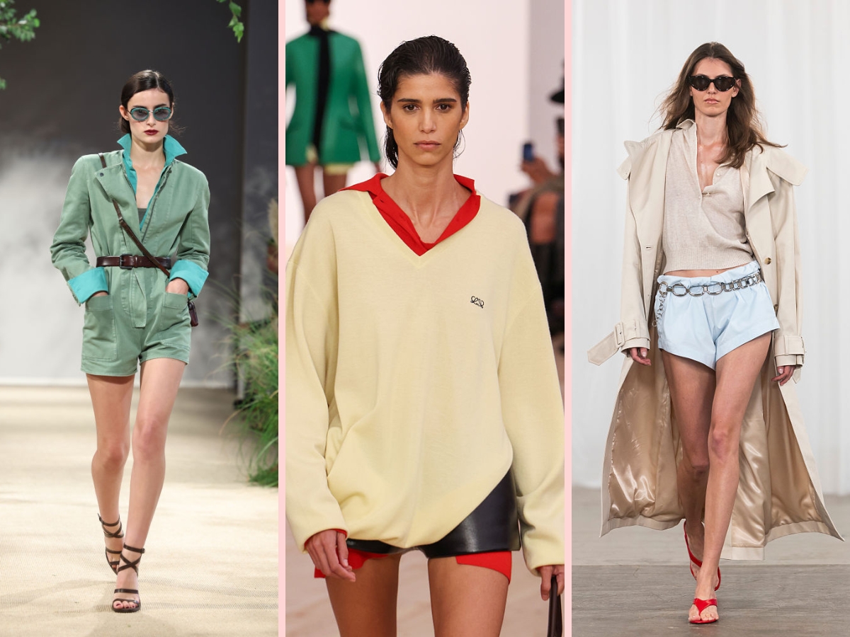 Kifutón modellek divatos sortokban