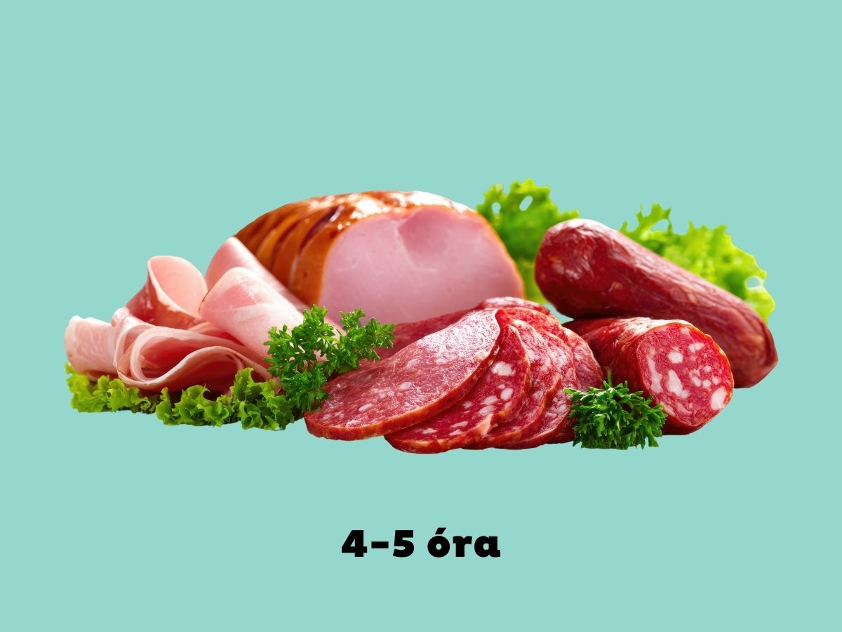 3. Feldolgozott húsok - Nők Lapja Kék háttér, feldolgozott hústermékek