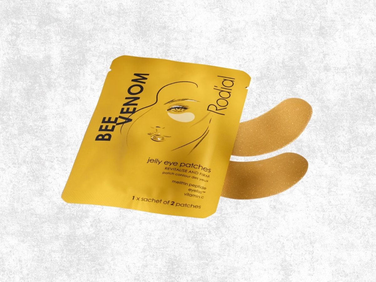 Rodial Bee Venom Jelly Eye Patches feszesítő géles párnácskák a szemek alá nyugtató hatással