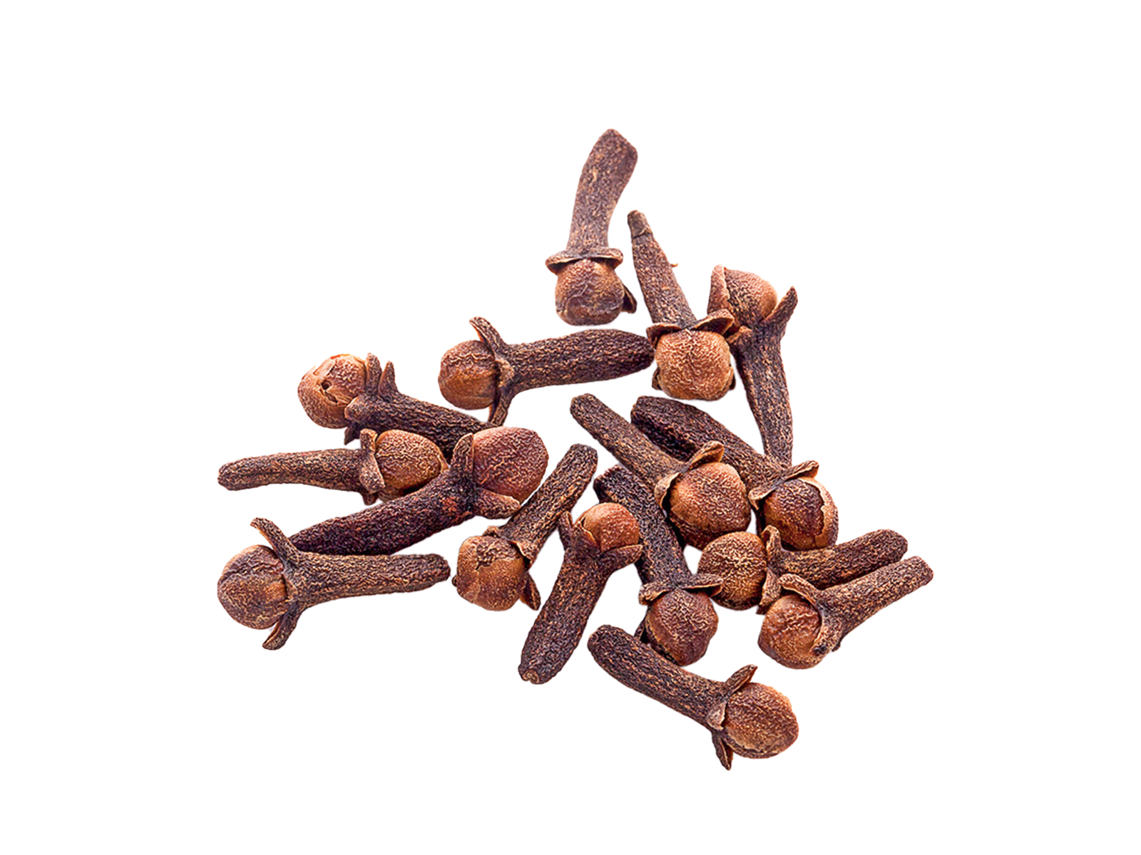 dry cloves on white background - Nők Lapja