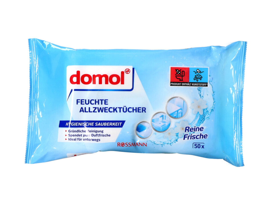 DOMOL-TISZTITOKENDO-FRISS-50DB_205868 - Nők Lapja Domol nedves tisztítókendő - 50 db
