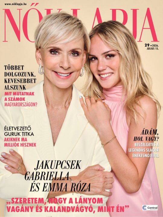 cimlapinterju-jakupcsek-gabriella-lanya-emma-roza - Nők Lapja Jakupcsek Gabriella és lánya, Emma Róza a Nők Lapja címlapján
