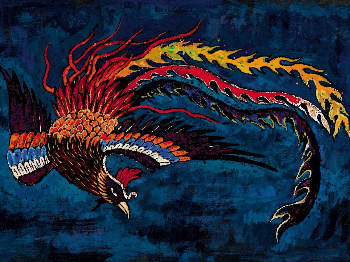 festmenyek-kepek-feng-shui - Nők Lapja főnixmadár, hagyományos koreai festmény