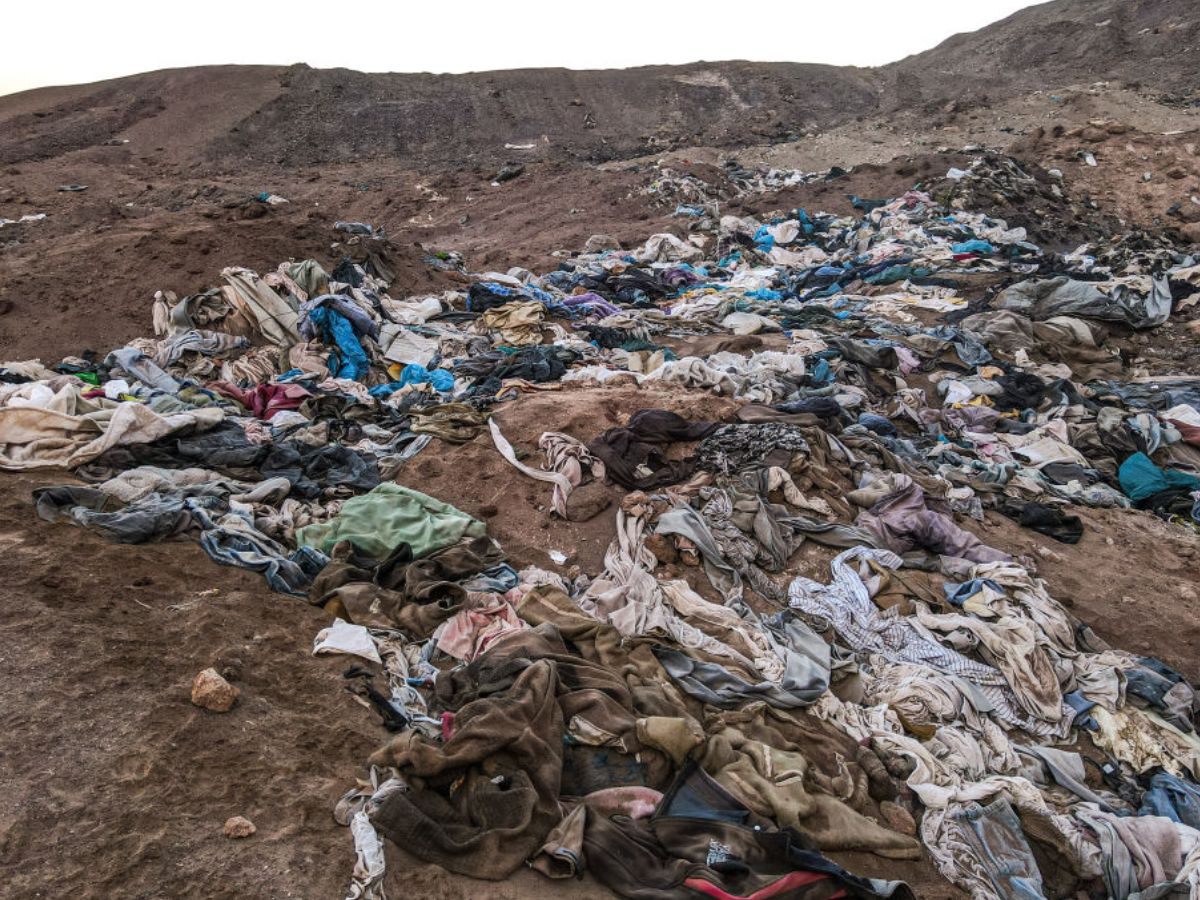 Több tonna szemét halmozódott fel az Atacama-sivatagban Chilében