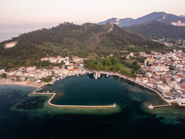 thassos görögország látképe