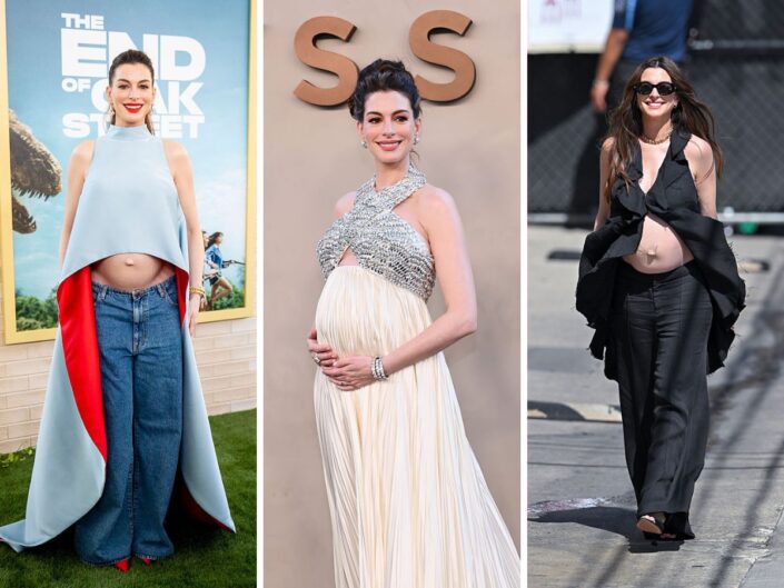 Anne Hathaway új szintre emelte a kismama divatot