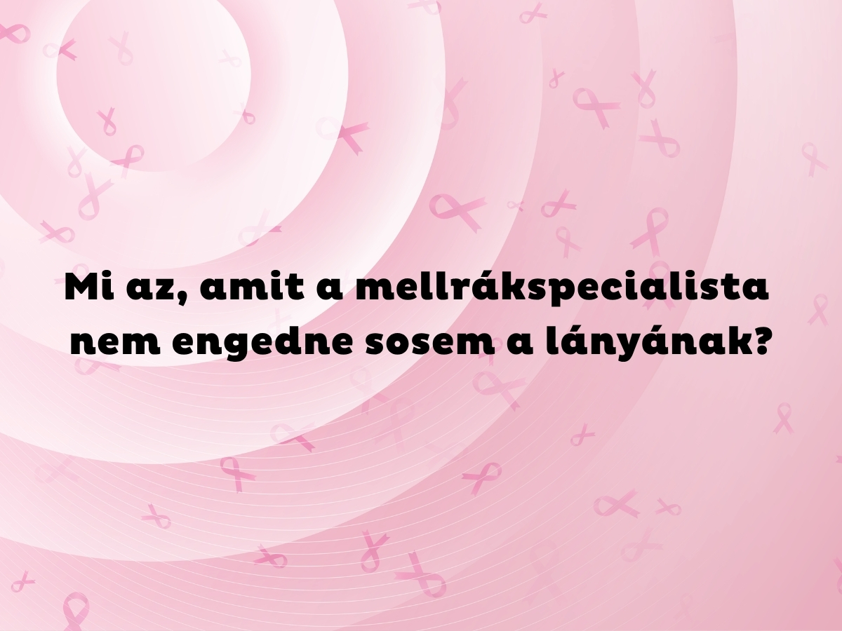 Rózsaszín színátmenetes háttér a mellrákot jelképező rózsaszín szalagokkal