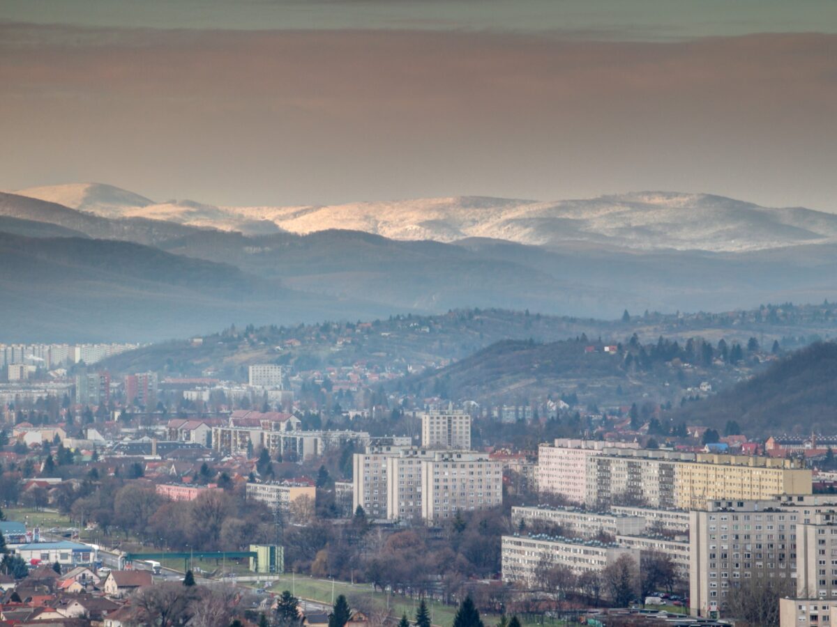 Miskolc látképe
