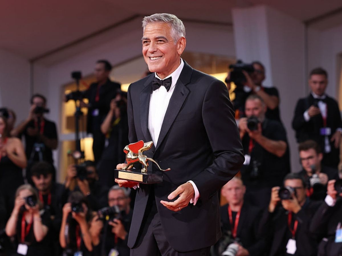 George Clooney átvette az Arany Oroszlán-életműdíjat a Velencei Filmfesztiválon