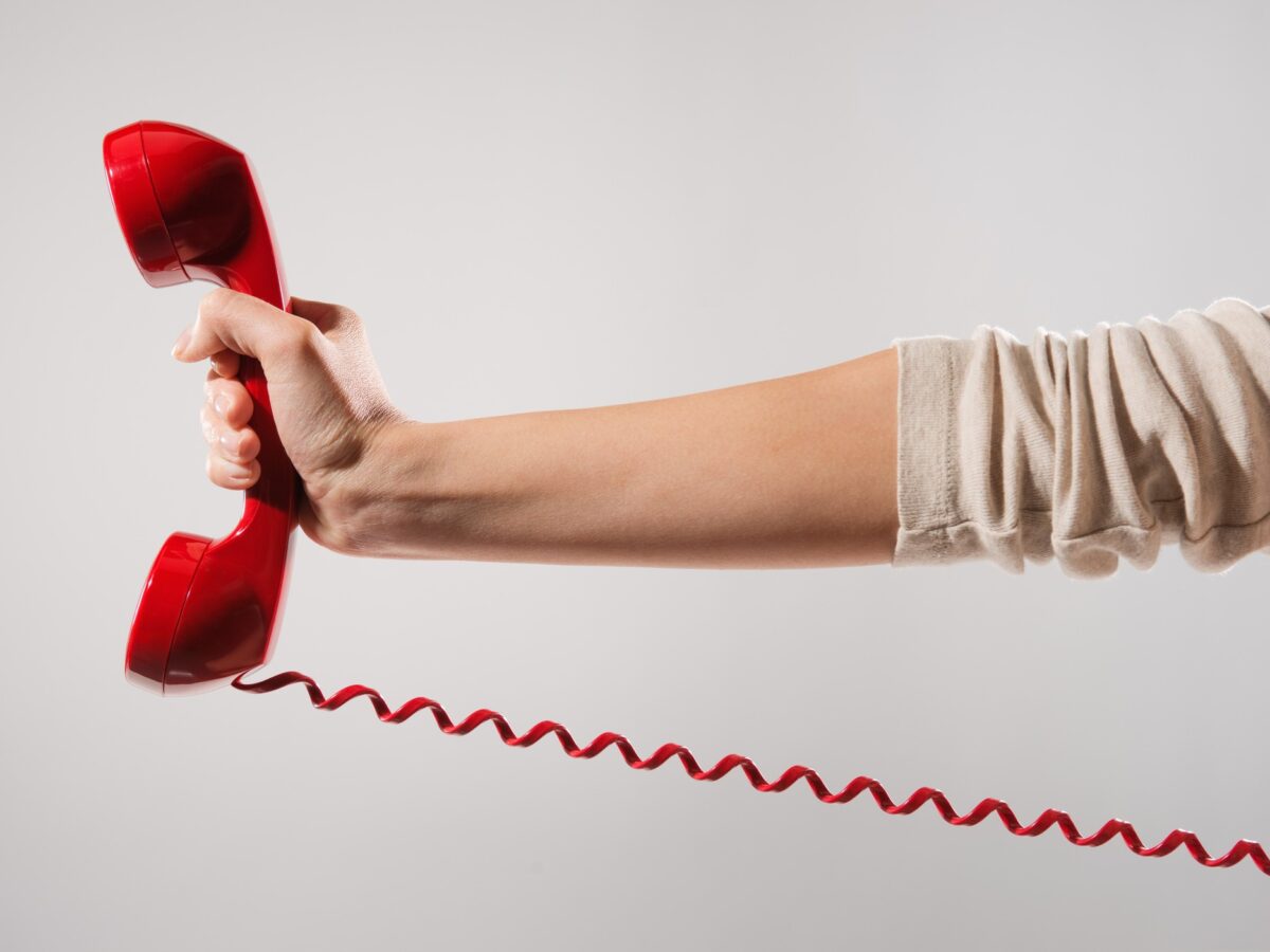 telefon a kézben