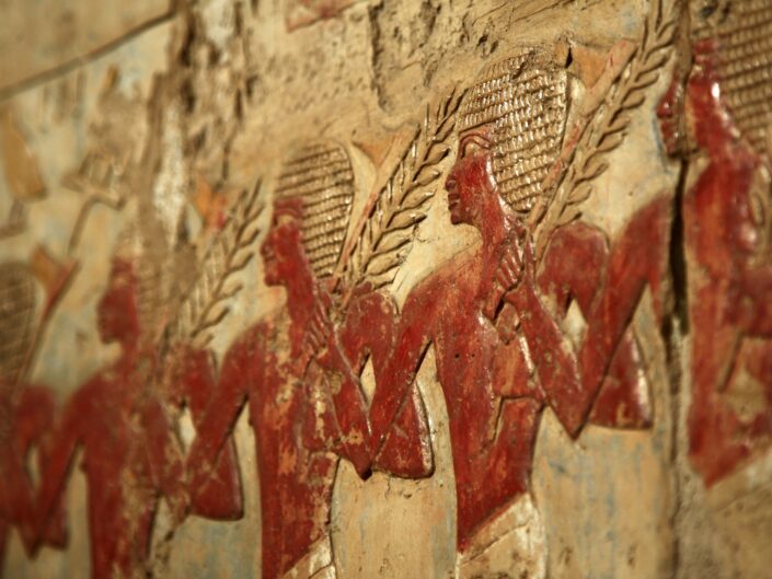 egyiptomi falikép