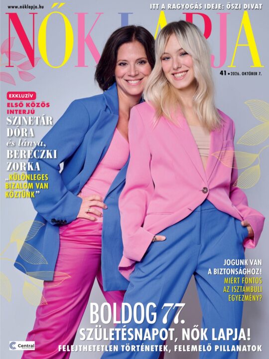 cimlapinterju-szinetar-dora-lanya-bereczki-zorka - Nők Lapja Szinetár Dóra lés lánya, Bereczki Zorka a Nők Lapja címlapján